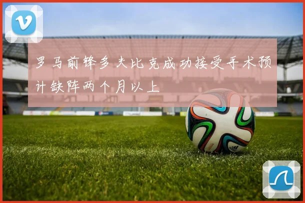 罗马前锋多夫比克成功接受手术预计缺阵两个月以上